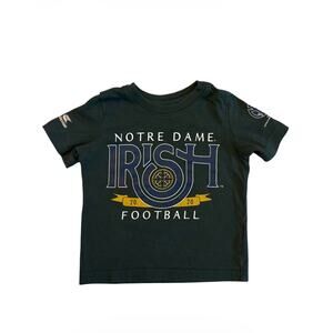 Notre Dame Irish Football Toddler 2T Graphic Short Sleeve T-Shirt